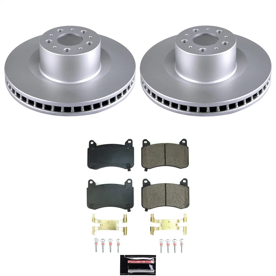 Front Z17 COATED BRAKE KIT for Tesla Y