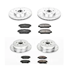 Front and Rear Z23 EVOLUTION BRAKE KIT for Toyota Sienna image 2