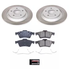 Rear SEMI-COATED ROTOR KIT for Mazda 5 image 1