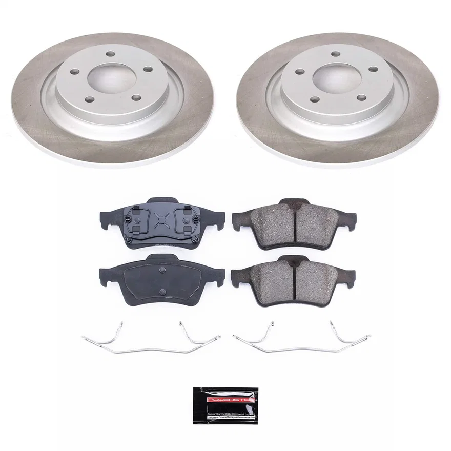 Rear SEMI-COATED ROTOR KIT for Mazda 5
