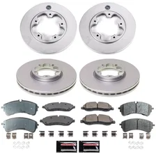 Front and Rear Z17 COATED BRAKE KIT for Ford image 1
