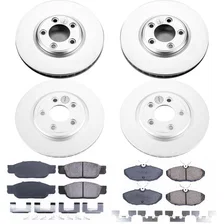 Front and Rear Z17 COATED BRAKE KIT for Lincoln LS image 2