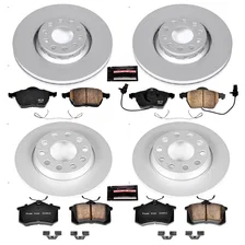 Front and Rear Z23 COATED BRAKE KIT for Audi image 2