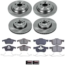 Front and Rear AUTOSPECIALTY BRAKE KIT for Volvo image 2