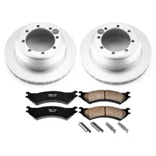 Rear Z17 COATED BRAKE KIT for Ford image 2