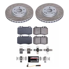 Front SEMI-COATED ROTOR KIT for Mercedes-Benz image 1