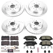 Front and Rear Z23 EVOLUTION BRAKE KIT for Cadillac ATS image 2
