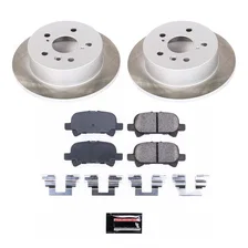 Rear SEMI-COATED ROTOR KIT for Toyota Camry image 1
