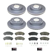 Front and Rear Z17 COATED BRAKE KIT for Ford Ranger image 2