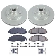 Front Z17 COATED BRAKE KIT for Ford F-150 image 2