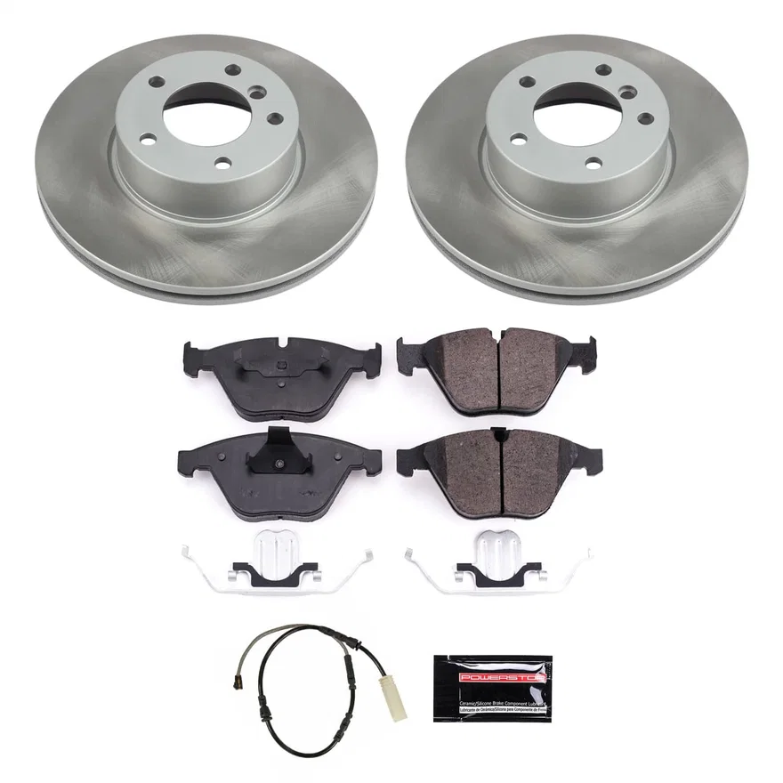 Front SEMI-COATED ROTOR KIT for BMW X1