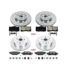 Front and Rear Z23 EVOLUTION BRAKE KIT for Lexus IS350 image 2