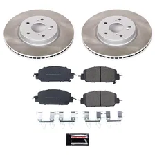 Front SEMI-COATED ROTOR KIT for Honda CR-V image 1