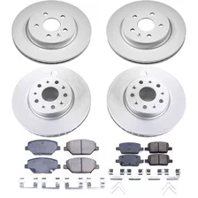 Front and Rear Z17 COATED BRAKE KIT for Chevrolet Camaro image 2