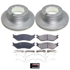 Rear Z17 COATED BRAKE KIT for Ford image 1