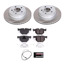 Rear SEMI-COATED ROTOR KIT for BMW image 1