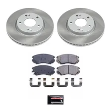 Front SEMI-COATED ROTOR KIT for Hyundai Sonata image 1