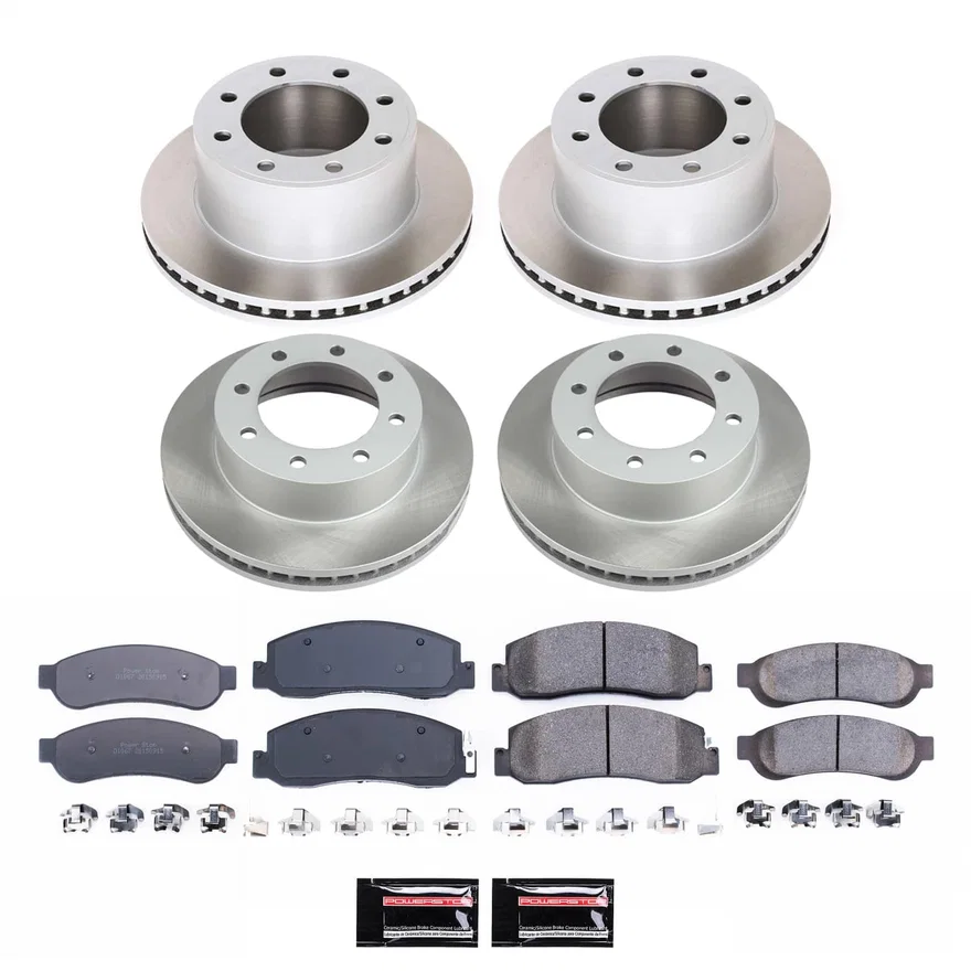 SEMI-COATED ROTOR KIT for Ford F-250 Super Duty