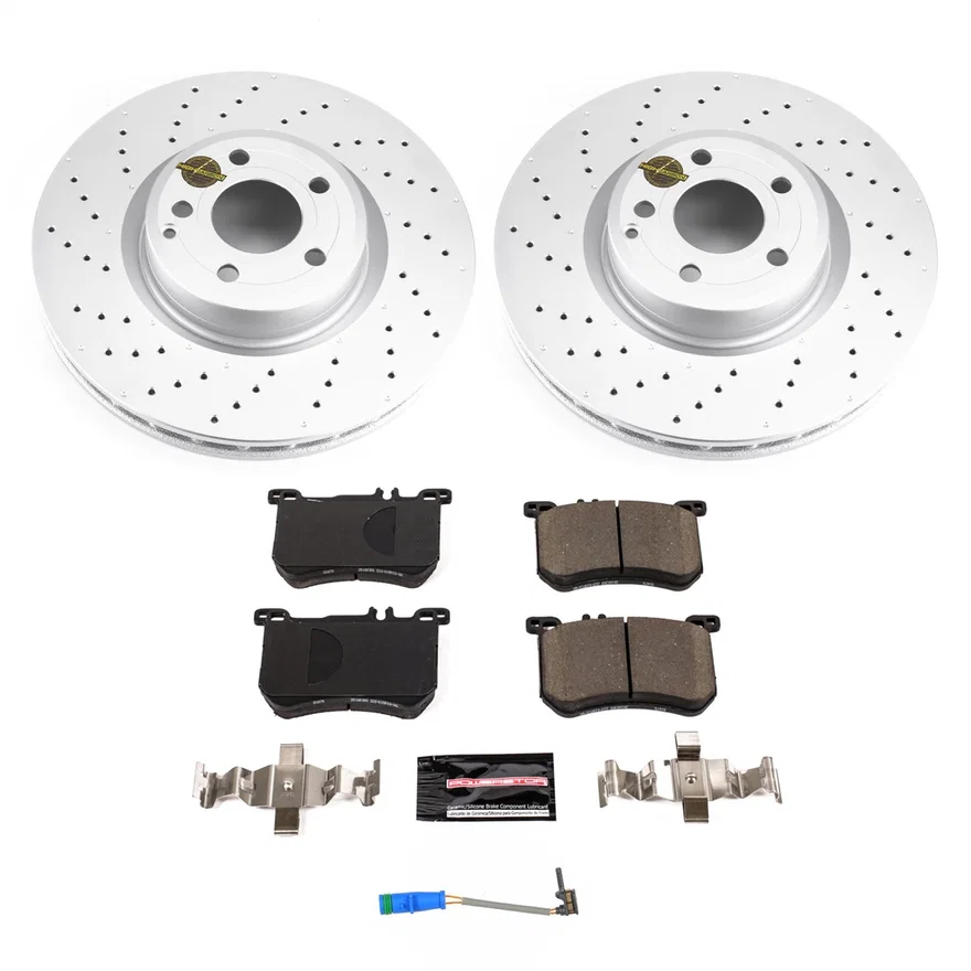 Front Z23 COATED BRAKE KIT for Mercedes-Benz