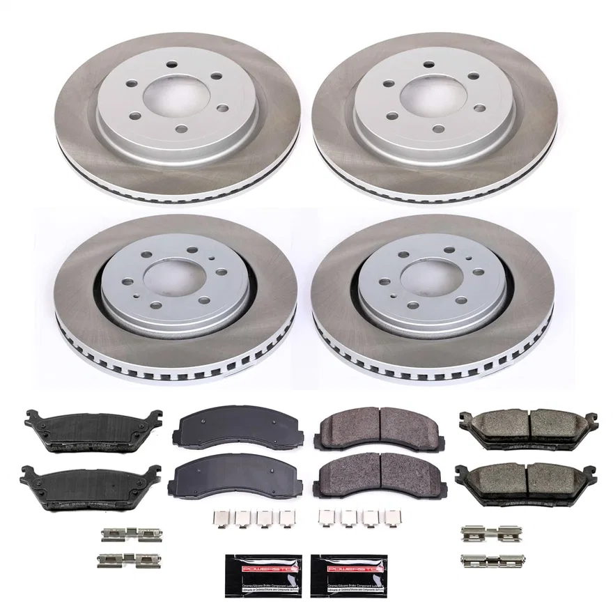 SEMI-COATED ROTOR KIT for Ford F-150