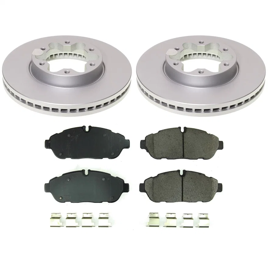 Front Z17 COATED BRAKE KIT for Ford