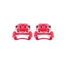 Front RED CALIPER PAIR W/BRKT for Ford image 2