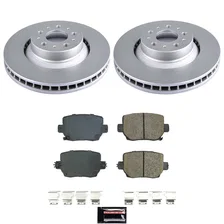Rear Z17 COATED BRAKE KIT for Tesla Y image 1