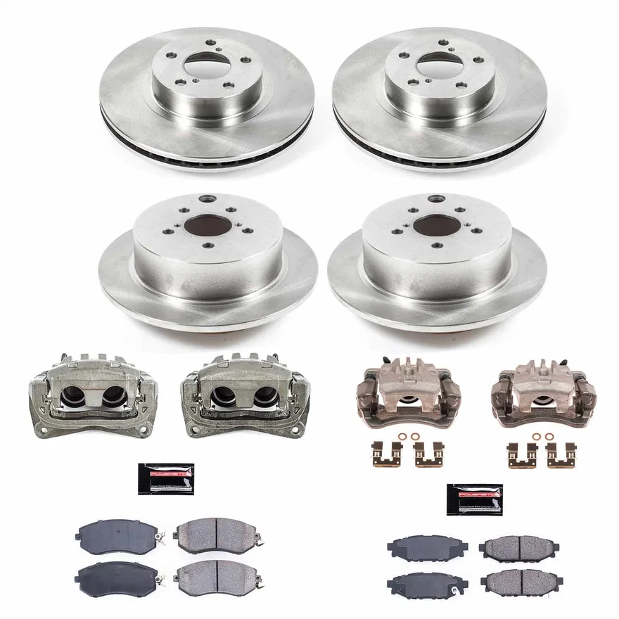 Front and Rear AUTOSPECIALTY KIT W/CALS for Subaru Impreza