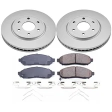 Front Z17 COATED BRAKE KIT for Nissan Frontier image 2