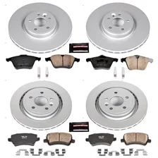 Front and Rear Z23 COATED BRAKE KIT for Volvo image 2