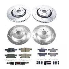 Front and Rear Z23 EVOLUTION BRAKE KIT for Lincoln MKZ image 1