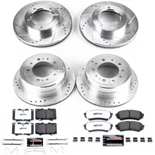 Front and Rear Z36 TRUCK/TOW BRAKE KIT for Lexus LX470 image 2