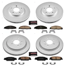 Front and Rear Z17 COATED BRAKE KIT for Cadillac CTS image 2