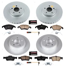 Front and Rear Z23 COATED BRAKE KIT for Mercedes-Benz E250 image 2