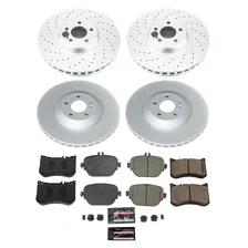 Front and Rear Z23 COATED BRAKE KIT for Mercedes-Benz E53 AMG image 1
