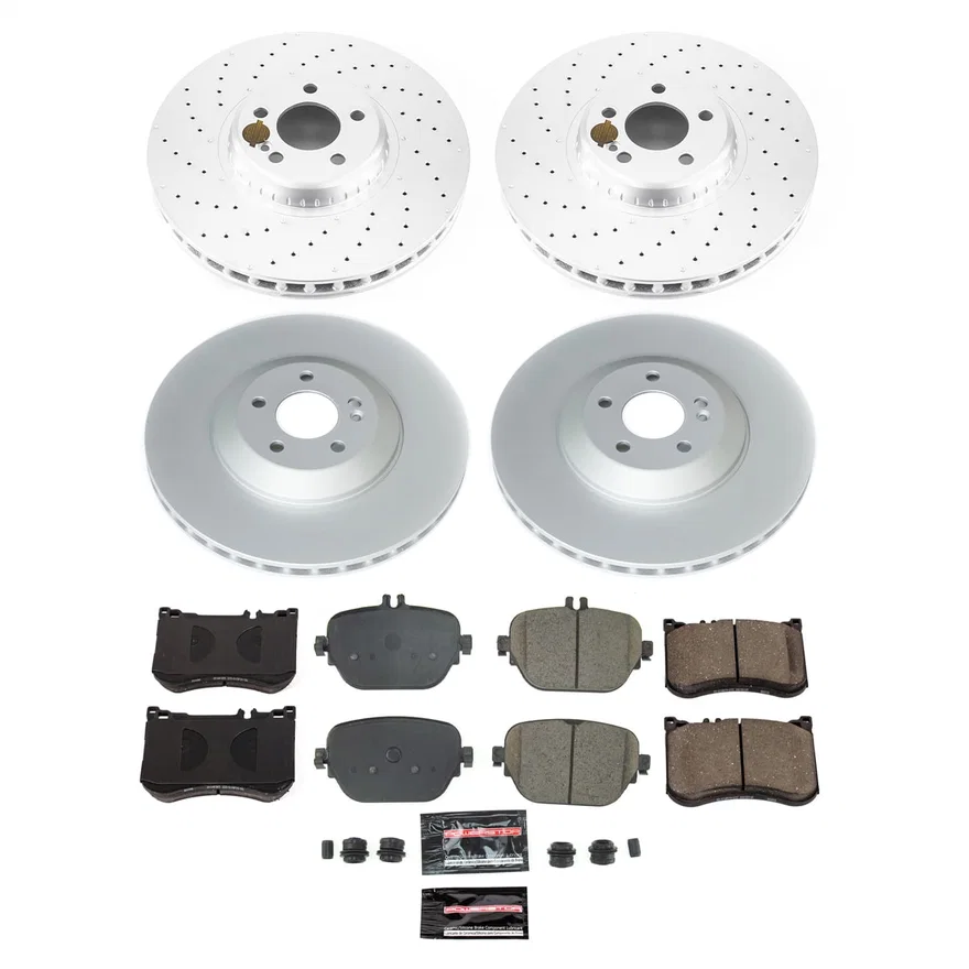 Front and Rear Z23 COATED BRAKE KIT for Mercedes-Benz E53 AMG