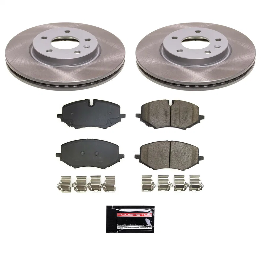 Front SEMI-COATED ROTOR KIT