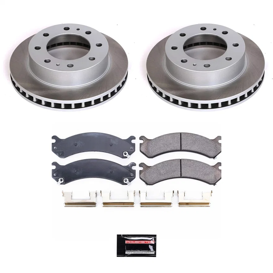 Front SEMI-COATED ROTOR KIT