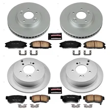 Front and Rear Z17 COATED BRAKE KIT for Hyundai Santa Fe image 2