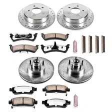 Front and Rear Z36 TRUCK/TOW BRAKE KIT for Ford Explorer Sport image 2