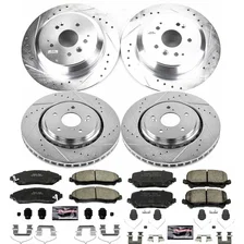 Front and Rear Z23 EVOLUTION BRAKE KIT for Acura MDX image 2