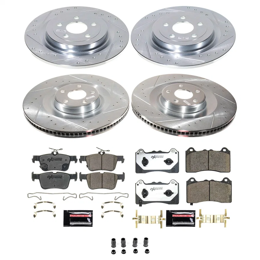 Front and Rear Z26 STREET BRAKE KIT for Ford Mustang Mach-E
