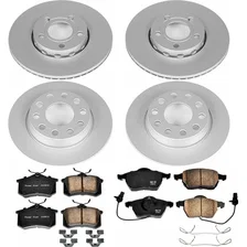 Front and Rear Z23 COATED BRAKE KIT for Audi A4 Quattro image 2