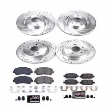 Front and Rear Z23 EVOLUTION BRAKE KIT for Nissan Maxima image 2