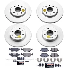 Front and Rear Z23 COATED BRAKE KIT for Fiat 500 image 2
