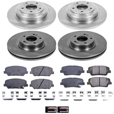 Front and Rear AUTOSPECIALTY BRAKE KIT for Hyundai Genesis Coupe image 2