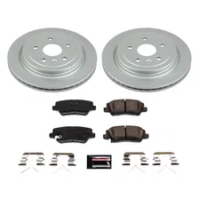 Rear Z17 COATED BRAKE KIT for Cadillac CTS image 1