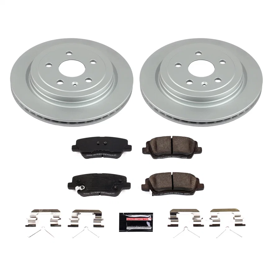 Rear Z17 COATED BRAKE KIT for Cadillac CTS