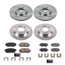Front and Rear AUTOSPECIALTY BRAKE KIT for Kia Optima image 2
