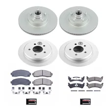 Front and Rear Z17 COATED BRAKE KIT for Ford Explorer Sport image 2